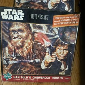 Disney Star Wars Han Solo & Chewbacca Puzzle - Red and Brown